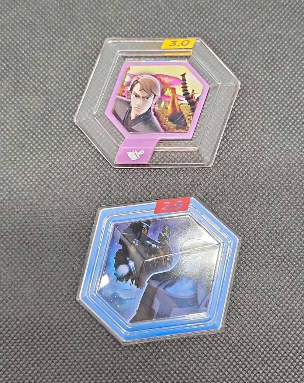 Disney Infinity Anakin Skywalker Power Disc 3.0 Hexagonal Plastic 2015